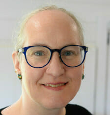 This is a photo of Jenny Talbot, Deputy Chair of the Hornsby Ku-ring-gai Women's Shelter